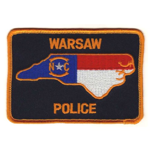 Warsaw - North Carolina Police Patch